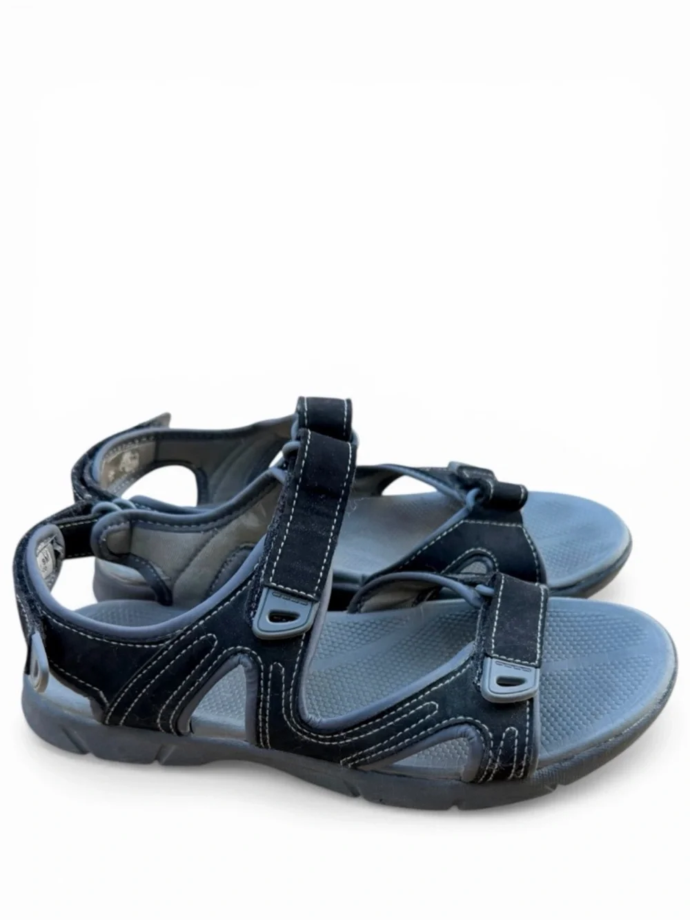 Kombu Sport Sandals Women's 9 Black Adjustable Strap Hiking‎ Comfort